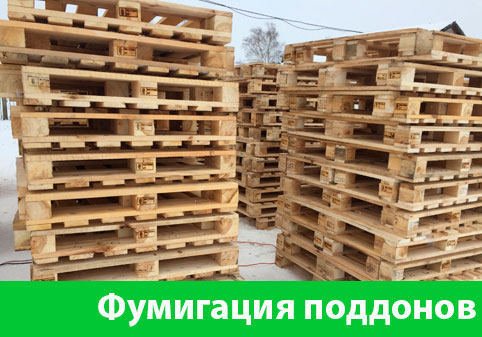 Фумигация поддонов в городе Кумертау